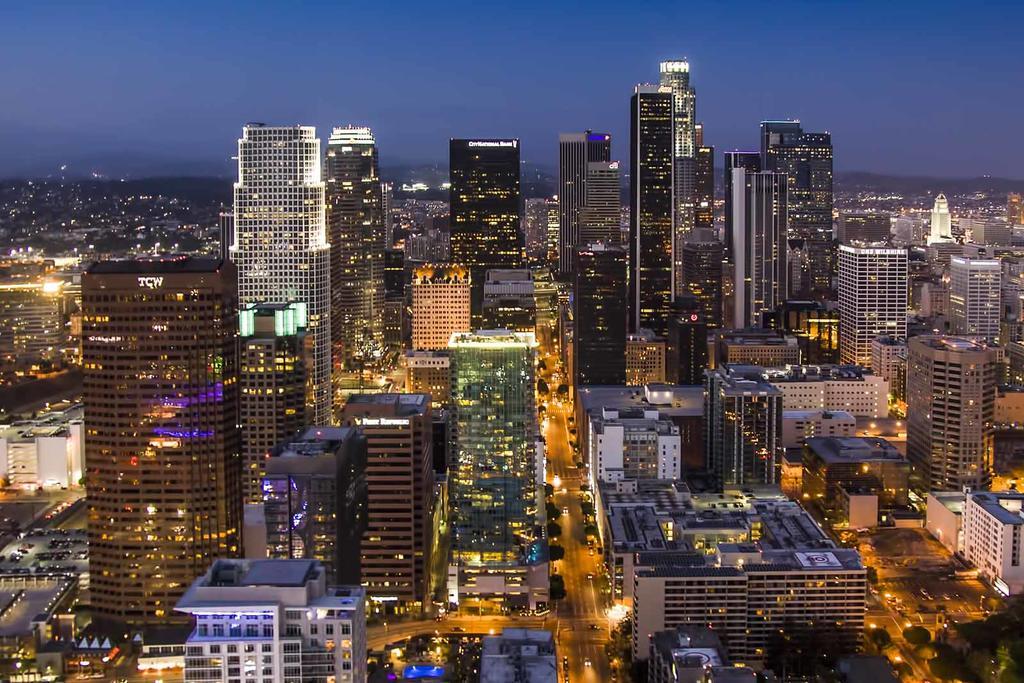 Luxurious Highrise 2B 2B Apartment Heart Of Downtown La Los Angeles Bagian luar foto