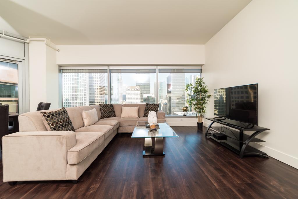 Luxurious Highrise 2B 2B Apartment Heart Of Downtown La Los Angeles Bagian luar foto