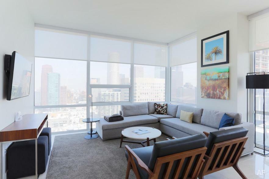 Luxurious Highrise 2B 2B Apartment Heart Of Downtown La Los Angeles Bagian luar foto