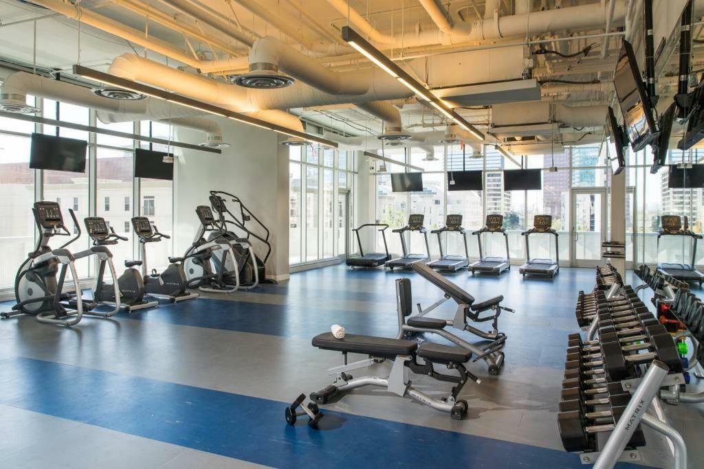 Luxurious Highrise 2B 2B Apartment Heart Of Downtown La Los Angeles Bagian luar foto